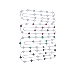 Van Cleef & Arpels Jewelry | Long Necklace Collection Silver
