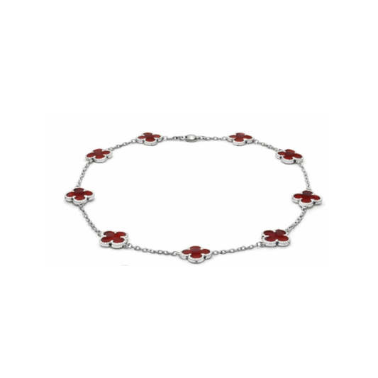 Van Cleef & Arpels Jewelry | Alhambra Red Clover Jewelry Set