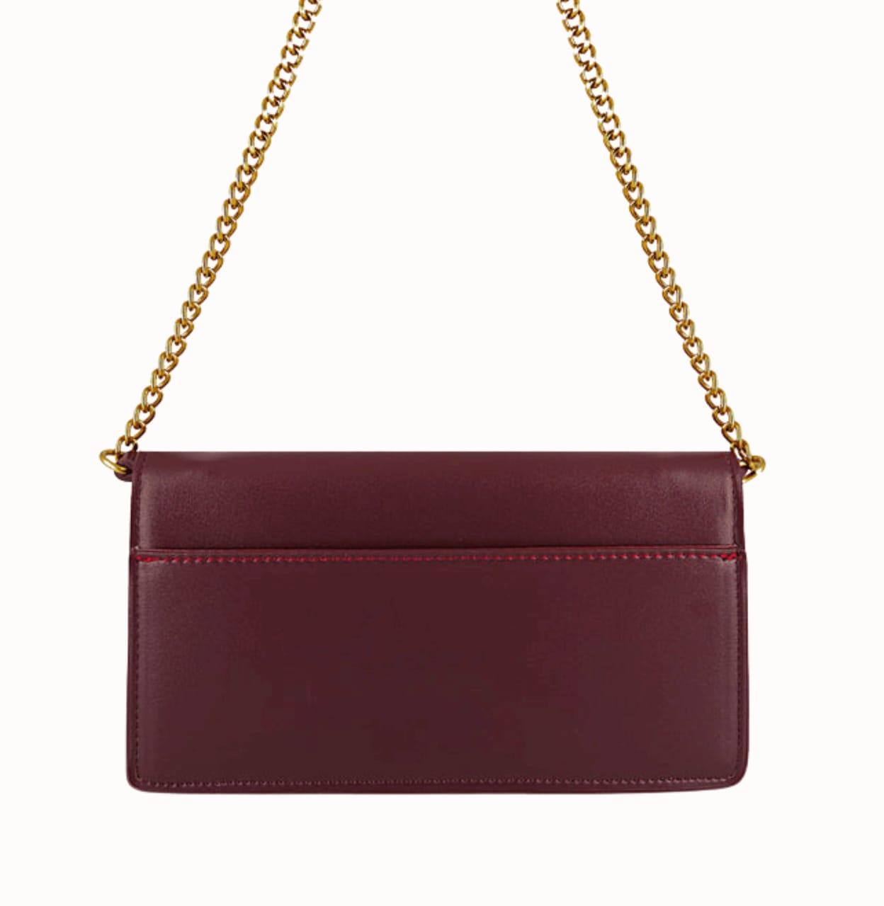 YSL Bag | Sunset Medium Handbag Burgundy