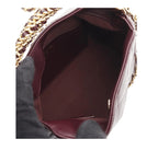 Chanel Bag | Hobo Bag Deep Burgundy Quilted Leather Gold-Tone Hardware