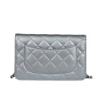 Chanel Bag | Classic Silver Metallic