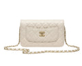 Chanel Bag | Classic Quilted White Lambskin Leather
