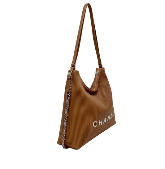 Chanel Bag | Hobo Bag Featuring A Textured Ribbed Design