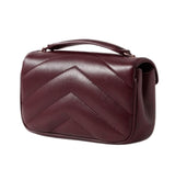 YSL Bag | Loulou Mini Bag Burgundy Hue