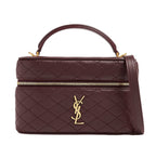 YSL Bag | Gaby Vanity Bag Rich Burgundy Color