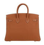 Hermès Bag | Birkin 25 Bag Gold Togo Leather Palladium Hardware