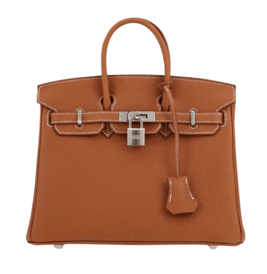 Hermès Bag | Birkin 25 Bag Gold Togo Leather Palladium Hardware