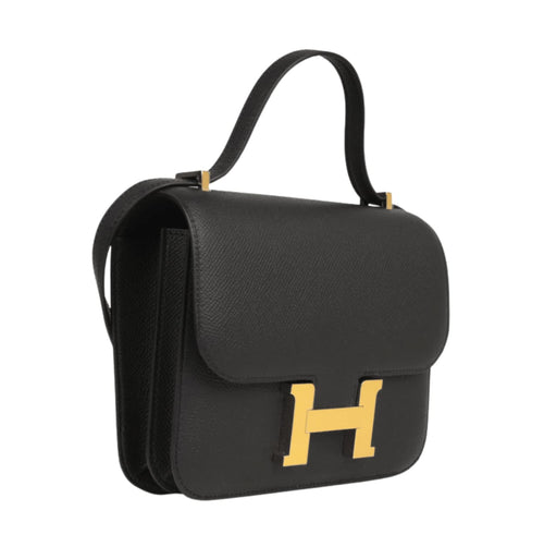 Hermès Bag | Constance Mini 18 Black Epsom Leather Gold Hardware