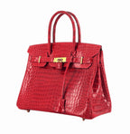Hermès Bag | Birkin Bag Crocodile Skin Red