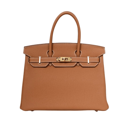 Hermès Bag | Birkin 25 Handbag Gold Togo Leather Gold Hardware