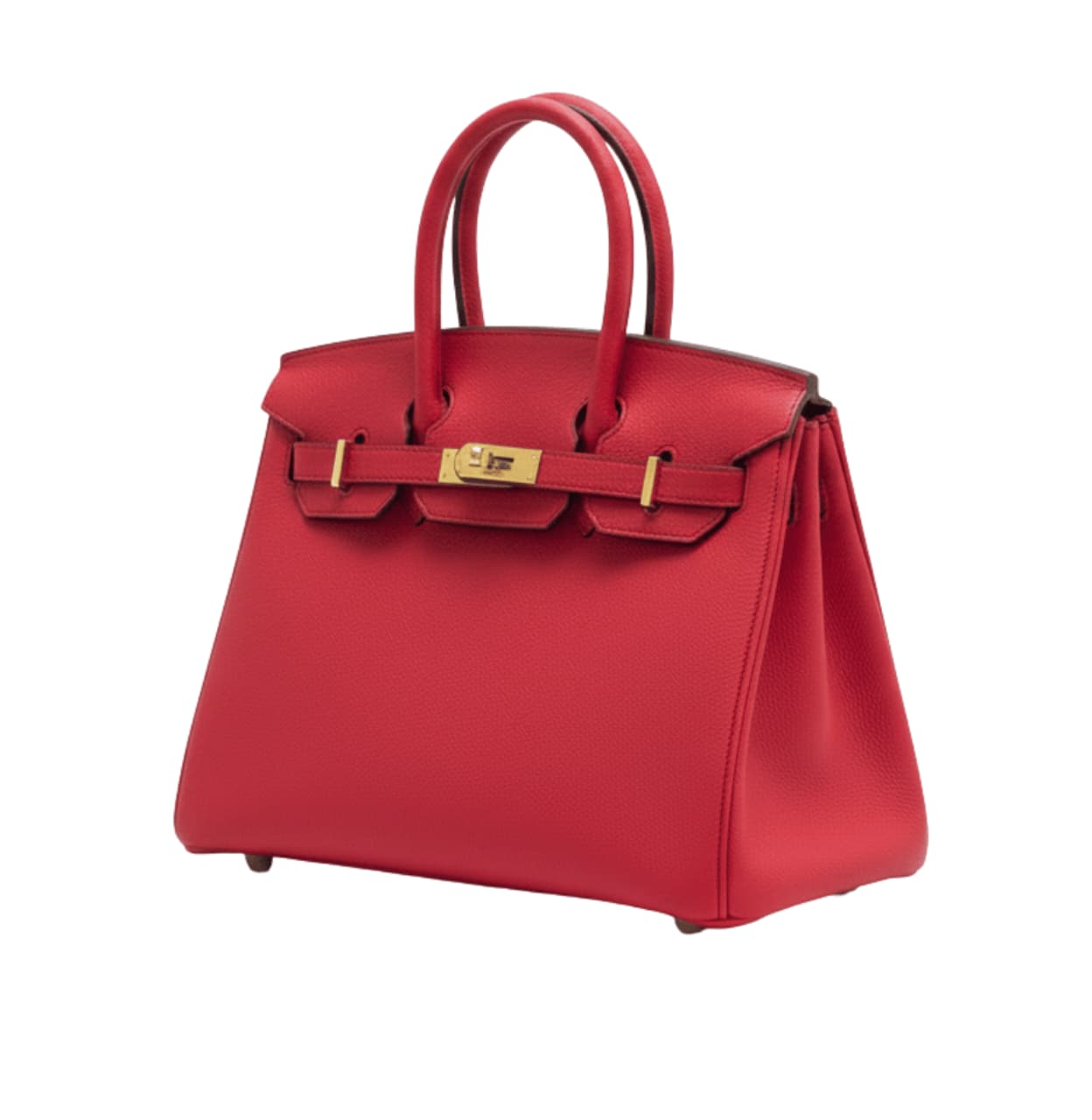 Hermès Bag | Birkin 30 Handbag Red Epsom Leather Gold Hardware