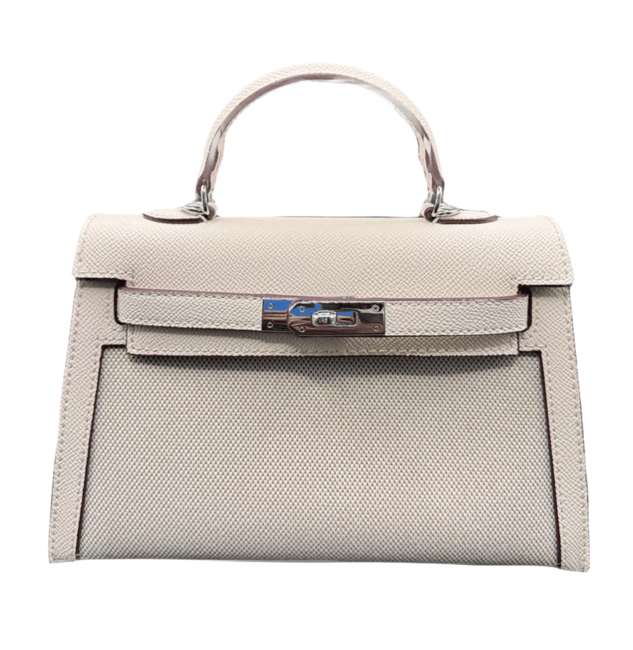 Hermès Bag | Mini Kelly ii Epsom Leather Canvas Sides