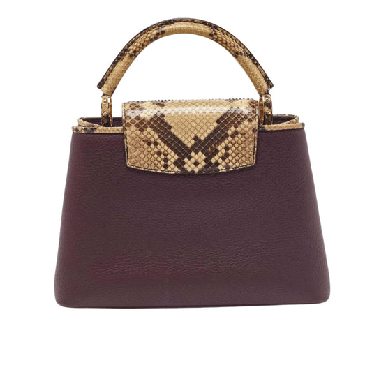 Louis Vuitton Bag | Capucines BB Handbag Grained Taurillon Leather