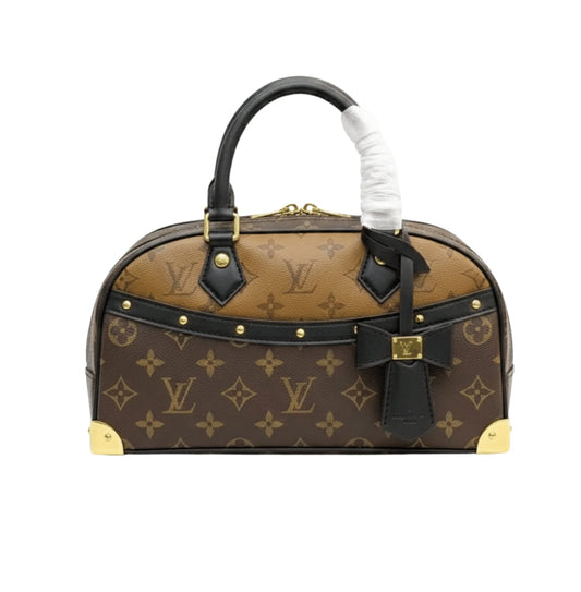 Louis Vuitton Bag | Brown Monogram Petite Malle Souple Bag