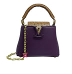 Louis Vuitton Bag | Capucines Bag Purple Taurillon Leather