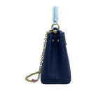 Louis Vuitton Bag | Capucines BB Handbag Blue Taurillon Leather