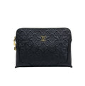 Louis Vuitton Bag | Black Leather Clutch Bag