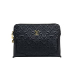 Louis Vuitton Bag | Black Leather Clutch Bag