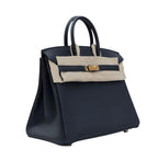 Hermès Bag | Birkin 25 Bag Noir Togo Leather Gold Hardware