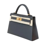 Hermès Bag | Mini Kelly ii Sellier Dark Grey Epsom Leather