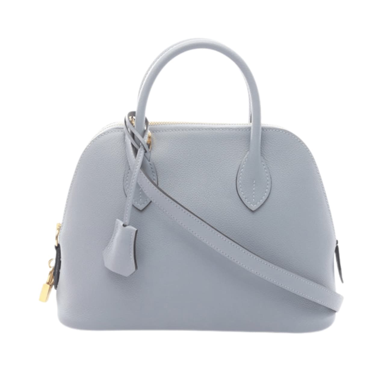 Hermès Bag | Evercolor 1923 Bolide 25 Handbag Bleu Lin