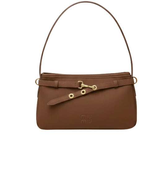 Miu Miu Bag | Aventure Nappa Leather Shoulder Bag