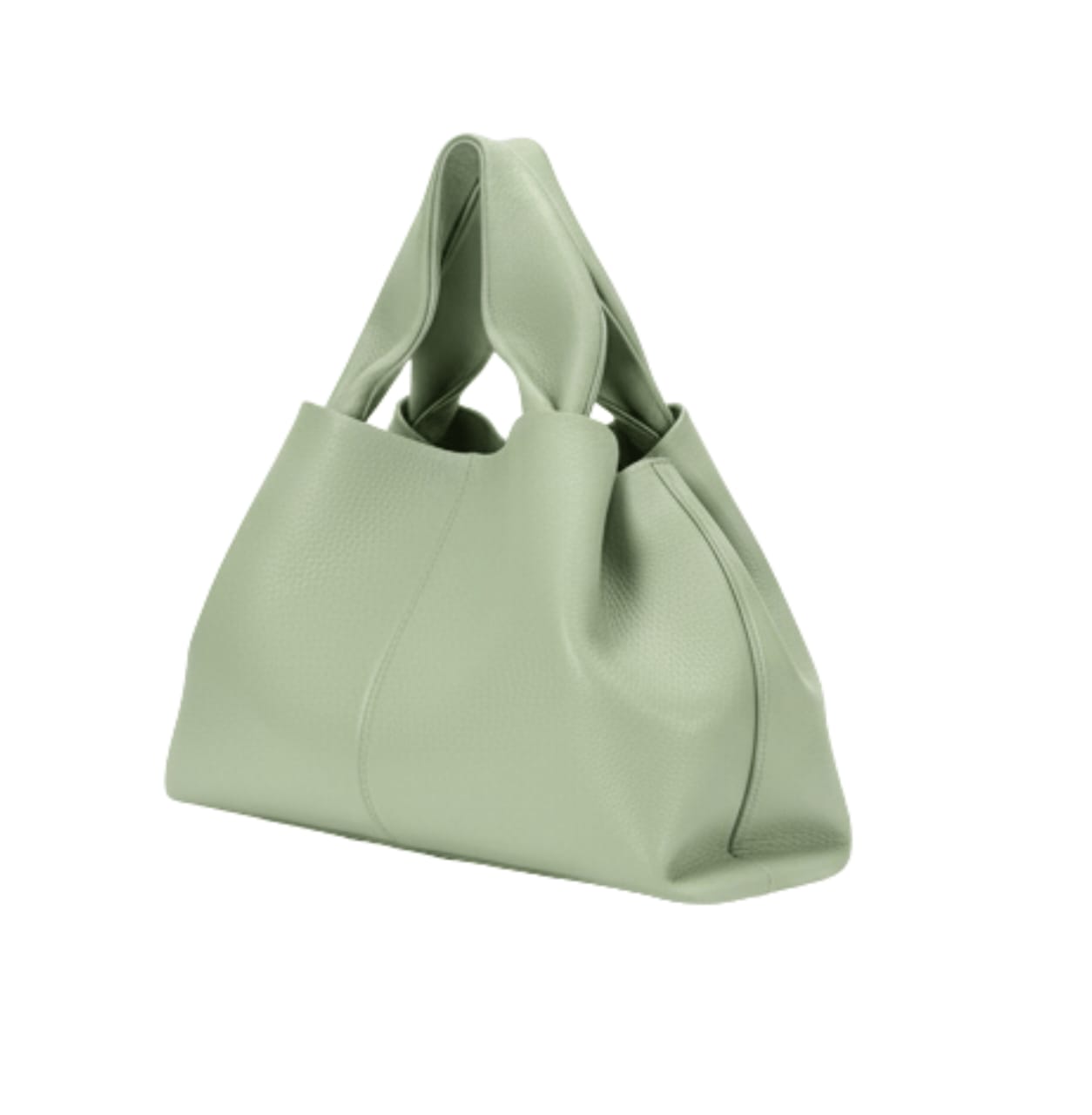 Polène Bag | Numéro Neuf Mini Edition Textured Bag Sea Foam