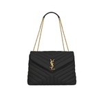 YSL Bag | Loulou Black Golden