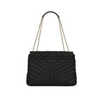 YSL Bag | Loulou Black Golden