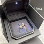 Messika Jewelry | My Twin Toi Open Ring Yellow Gold Diamonds