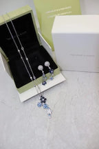 Van Cleef & Arpels Jewelry | Silver Blue Sapphires Diamonds