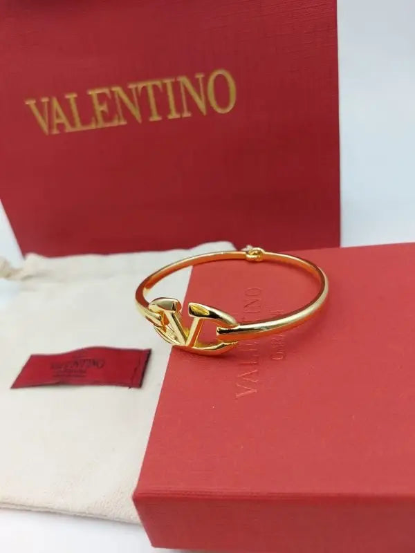 Valentino Jewelry | VLogo Signature Bracelet Gold