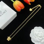 Versace Jewelry | Crystal Pavé Medusa Sphere Necklace