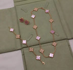 Van Cleef & Arpels Jewelry | Bracelet Silver Pink Pearl