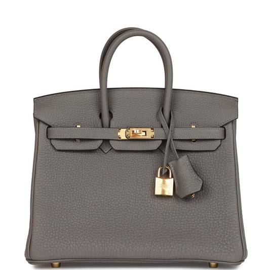 Hermès Bag | Birkin 25 Gris Meyer Togo