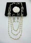 Chanel Jewelry | Turquoise Crystal CC Swirl Brooch Collection