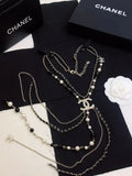 Chanel Jewelry | Long CC Multi-Strand Lariat Necklace