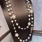 Chanel Jewelry | CC Logo Multi Stone Brooch Set Gold Finish