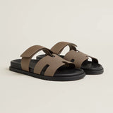 Hermès Slipper | Chypre Light Brown Goatskin