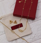 Valentino Jewelry | Rockstud Double Hoop Earrings Gold