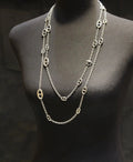 Dior Jewelry | Navy Long Necklace Silver