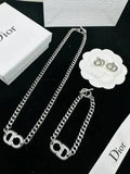 Dior Jewelry | Dior Oblique Charm Bracelet Silver