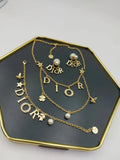 Dior Jewelry | Layered Stylish Necklace Gold