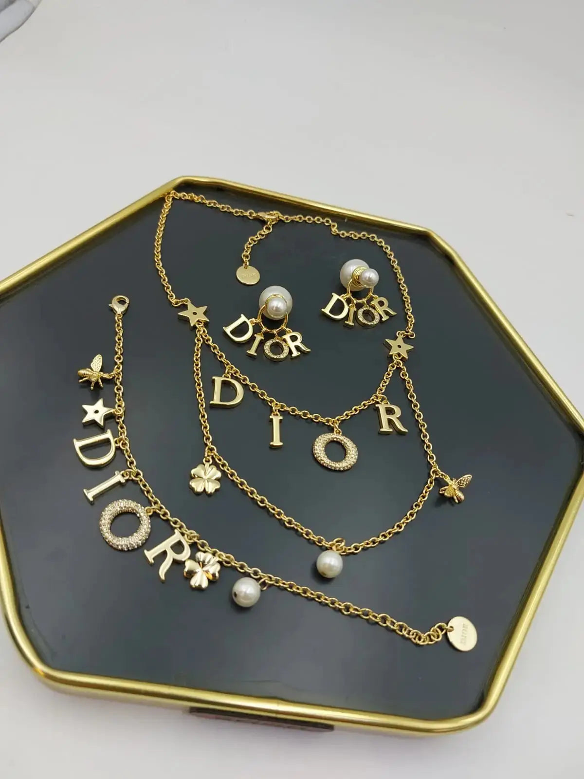 Dior Jewelry | Layered Stylish Necklace Gold