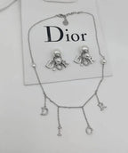 Dior Jewelry | Letter Charm Necklace Silver