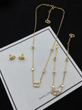 Chanel Jewelry | Lune Gold Finish Resin Pearls Crystals