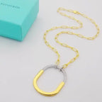 Tiffany & Co. Jewelry | Pendants Neckalce Set Gold Silver Pink Gold