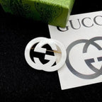 Gucci Jewelry | GG Logo Brooch Pink Gold