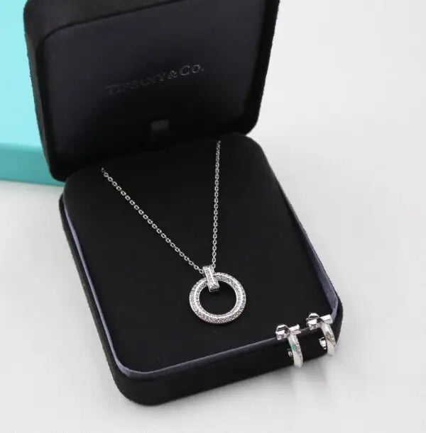 Tiffany & Co. Jewelry | T T1 Circle Pendant Necklace