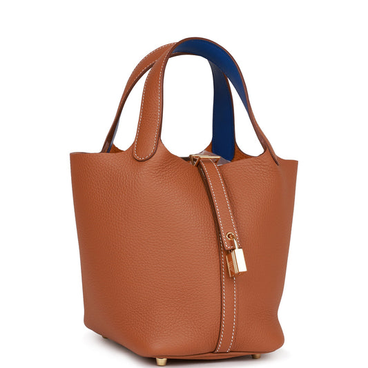 Hermès Bag | Eclat Picotin Lock 18 Gold Clemence